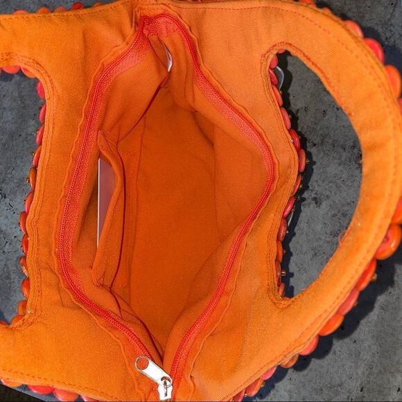 POMME d'orenge orange mini shell bag - Picture 5 of 15